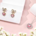 JATEBI Pink Butterfly Y2K Accessories Set for Women Y2K Jewelry Rimless Rectangl... - Image 6