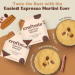 Craftmix Espresso Martini Cocktail & Mocktail Drink Mixer, Skinny Mixes - Water ... - Image 10