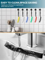 6Pcs Hard Bristle Crevice Cleaning Brush, Multifunctional Premium Crevice Cleani... - Image 7