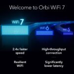 NETGEAR Orbi 870 Series Tri-Band WiFi 7 Mesh System (RBE873) - Router + 2 Satell... - Image 10