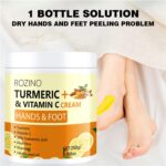 Turmeric & Vitamin C Hand Foot Cream, Anti Cracking Foot Cream for Dry | Moistur... - Image 6
