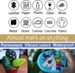 Overseas 8 Colors Paint Pens, Oil Based Permanent Paint Markers Medium Tip | Wat... - Image 7