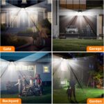 MIHANI Solar Lights Outdoor, Quick Charge Solar Motion Deck Lights Outdoor for D... - Image 8