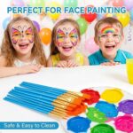 Soucolor Acrylic Paint Brushes Set, 20 Pcs Pointed Tip Artist Paintbrushes | Sof... - Image 7