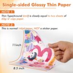 Koala Glossy Thin Inkjet Paper 8.5x11 Inches 100 Sheets Compatible with Inkjet P... - Image 3