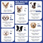 ASENKU Dog Winter Coat, Fleece Doggie Jacket Plaid Reversible Vest Waterproof Wi... - Image 7