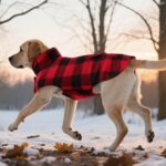 ASENKU Dog Winter Coat, Fleece Doggie Jacket Plaid Reversible Vest Waterproof Wi... - Image 10