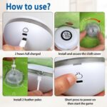 Muhhiba Interactive Cat Toys Rechargeable, Hide and Seek Kitten Toy with Touch A... - Image 7