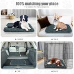 furrybaby Dog Bed Mat Flat Crate Mat with Anti-Slip Bottom Machine Washable Pet ... - Image 8