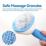 Dog & Cat Brush,Pet Grooming Kit 4PCS- Dog Brush for Shedding| A Pair Pet Hair R... - Image 5