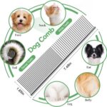 Dog & Cat Brush,Pet Grooming Kit 4PCS- Dog Brush for Shedding| A Pair Pet Hair R... - Image 7