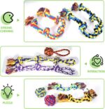 SHARLOVY Large Tough Chew Toys for Aggressive Chewers Large Breed,Heavy Duty Den... - Image 6