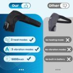 Cordless Shoulder Heating Pad with Massage, FSA Eligible Items List, Heated Shou... - Image 6