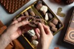 Chocolate Gift Basket, Candy Food Gifts Arrangement Platter, Gourmet Snack Box, ... - Image 3