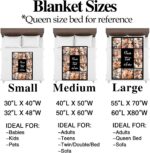 Ships Next Day, Custom Blanket with Picture Text - Printed in USA, Personalized ... - Image 6