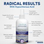 SkinSmart Antimicrobial Facial Cleanser for Breakouts & Blemishes; Hypochlorous ... - Image 7