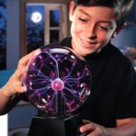 Discovery Plasma Globe Lamp, Touch & Sound Sensitive Lightning, Interactive Ele... - Image 6
