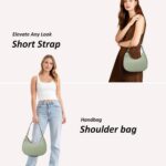 TANTOMI Small Crescent Shoulder Bags for Women Retro Classic Clutch Hobo Tote Pu... - Image 4