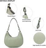 TANTOMI Small Crescent Shoulder Bags for Women Retro Classic Clutch Hobo Tote Pu... - Image 7