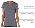Amazon Essentials Women's Active Quick Dry Tech Stretch Short-Sleeve Crewneck T-... - Image 5
