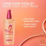 L'Oreal Paris Elvive Dream Lengths Frizz Killer Leave-In Serum, 3.4 Ounce - Image 7