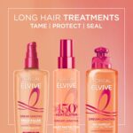 L'Oreal Paris Elvive Dream Lengths Frizz Killer Leave-In Serum, 3.4 Ounce - Image 8