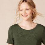 Amazon Essentials Women's Short-Sleeve Scoopneck Tunic Tops, Pack of 2 - Image 5