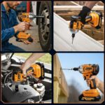 Brushless Impact Wrench 3-in-1 500N.m(369Ft-lbs) Torque Wrench 1/2 Drive with 2.... - Image 8
