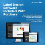 4 x 3.33 Rectangle Shipping Labels - Permanent, White Matte - Wine, Pallet Label... - Image 6