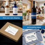4 x 3.33 Rectangle Shipping Labels - Permanent, White Matte - Wine, Pallet Label... - Image 10