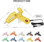 ROMECH 20W Mini Hot Glue Gun with 30 Glue Sticks Set, Fast Preheating Hot Glue G... - Image 5
