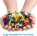 400Pcs Push Pins, Thumb Tacks for Bulletin Board, Stick Pins Thumb Tacks for Cor... - Image 5