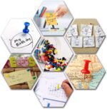 400Pcs Push Pins, Thumb Tacks for Bulletin Board, Stick Pins Thumb Tacks for Cor... - Image 7