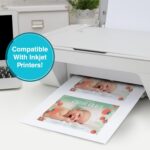 PrintWorks White Matte Cardstock 8.5" x 11" - 50 Sheets - 199 gsm Paper/110 lb C... - Image 5