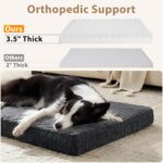 JOEJOY Orthopedic XL Dog Bed for Large Dogs, Waterproof Dog Bed for Crate with W... - Image 6