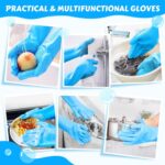 Pecute Silicone Pet Grooming Gloves for Washing Cats Dogs Bath Brush | 3,000 sof... - Image 9