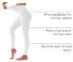 Bluemaple High Waisted Leggings for Women - Tummy Control Pants Non See Through ... - Image 5