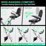 Foldable Exercise Bike Stationary Bikes for Home, 5 IN 1 Indoor Workout Bike, wi... - Image 4