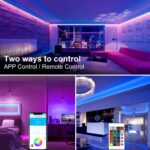 DAYBETTER LED Strip Lights 130ft Lights Strip for Bedroom, Desk, Indoor Room Bed... - Image 6