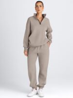 AUTOMET Women's Sweatsuits 2 Piece Outfits Lounge Sets | Cozy Airport Outfits,Ca... - Image 3
