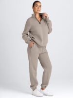 AUTOMET Women's Sweatsuits 2 Piece Outfits Lounge Sets | Cozy Airport Outfits,Ca... - Image 5