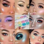 8 Color Face Cheek Highlighter Makeup Palette Shimmer Glitter Iridescent Multich... - Image 4