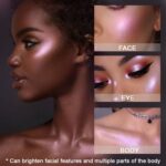 8 Color Face Cheek Highlighter Makeup Palette Shimmer Glitter Iridescent Multich... - Image 6