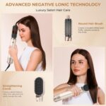 5 in 1 Hair Dryer Brush,Blow Dryer Brush Upgrade Hot Air Brush Air Styler, Curli... - Image 6