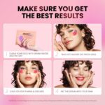 AILEORY Under Eye Patches (24 Pairs) - Tri-color Glitter Eye Gel Pads for Dark C... - Image 8