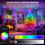 TW SHINE Smart Christmas Lights, 100 LED 33FT Color Changing Halloween String Li... - Image 3