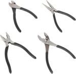 Amazon Basics Pliers Set, Hand Tools for Precision, Cutting Wire Cutter with Nee... - Image 3