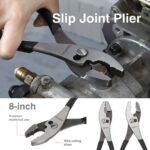 Amazon Basics Pliers Set, Hand Tools for Precision, Cutting Wire Cutter with Nee... - Image 7