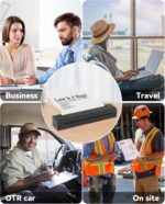 Portable Printer Wireless for Travel, D80 Thermal Printer, Inkless Printers, Com... - Image 6