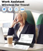 Portable Printer Wireless for Travel, D80 Thermal Printer, Inkless Printers, Com... - Image 7